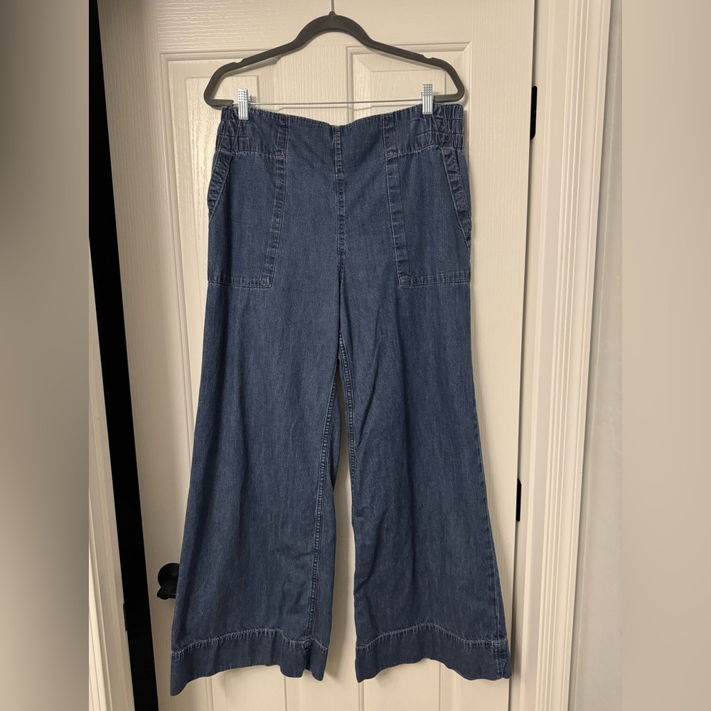 We The Free Breezy Denim Jeans in Adirondack - blue